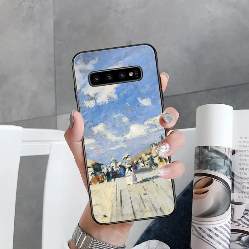 

Claude Monet Phone Case For Samsung Galaxy S7 S8 S9 S10 S10e S20 s21 s30 plus lite Ultra 5g