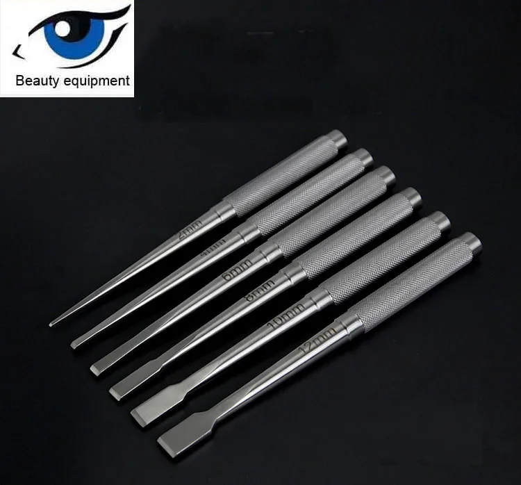 Носовая пластическая хирургическая Носовая кость зубило из нержавеющей стали с круглой ручкой Лопата носовой нож носовой хирургический инструмент
