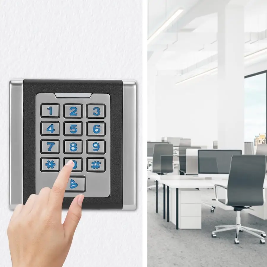 RFID-устройство для контроля доступа 2000 пользователей 125 кГц IP65 | Безопасность и