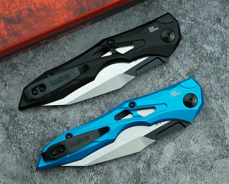 

new Kershaw 7650 Launch 13 folding knife CPM-154 blade clip aluminum handle fruit knife outdoor hunting EDC camping tool