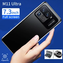 Brand new smartphone M11 Ultra 7.3-inch full-screen HD display phone 16GB+1T memory 4G 5G call signal Qualcomm 888 (3)