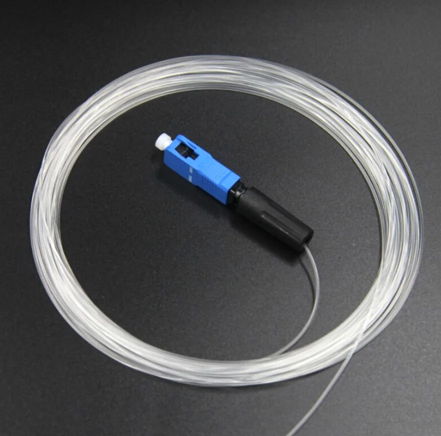 500 м прозрачное невидимое внутреннее одномодовое одножильное Оптическое волокно