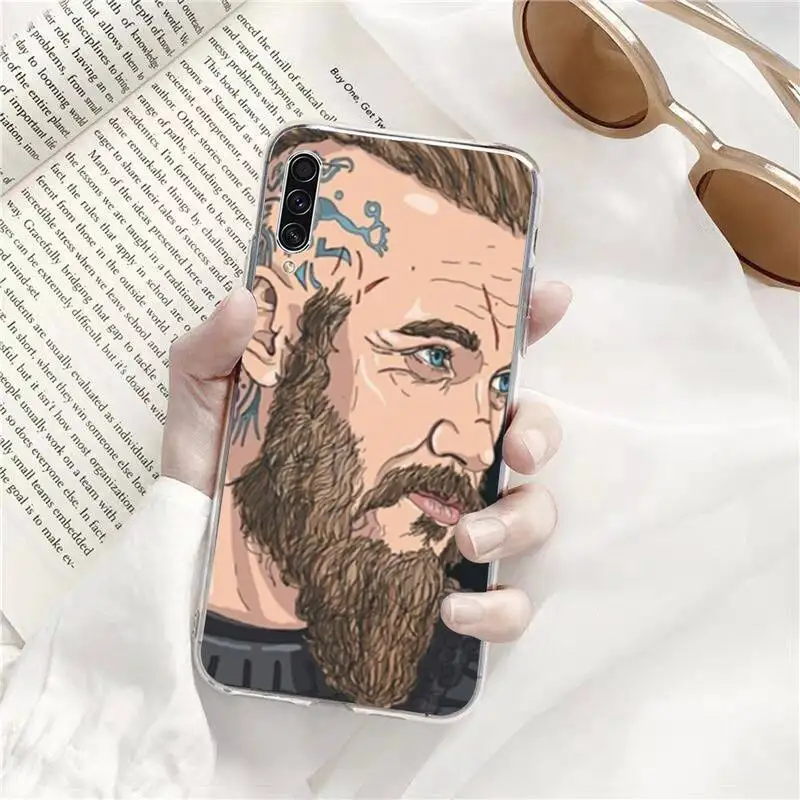 

Hot Tv Series Viking Logo1 Phone Case Transparent Samsung s9 s10 s20 Huawei honor P20 P30 P40 xiaomi note mi 8 9 pro lite plus