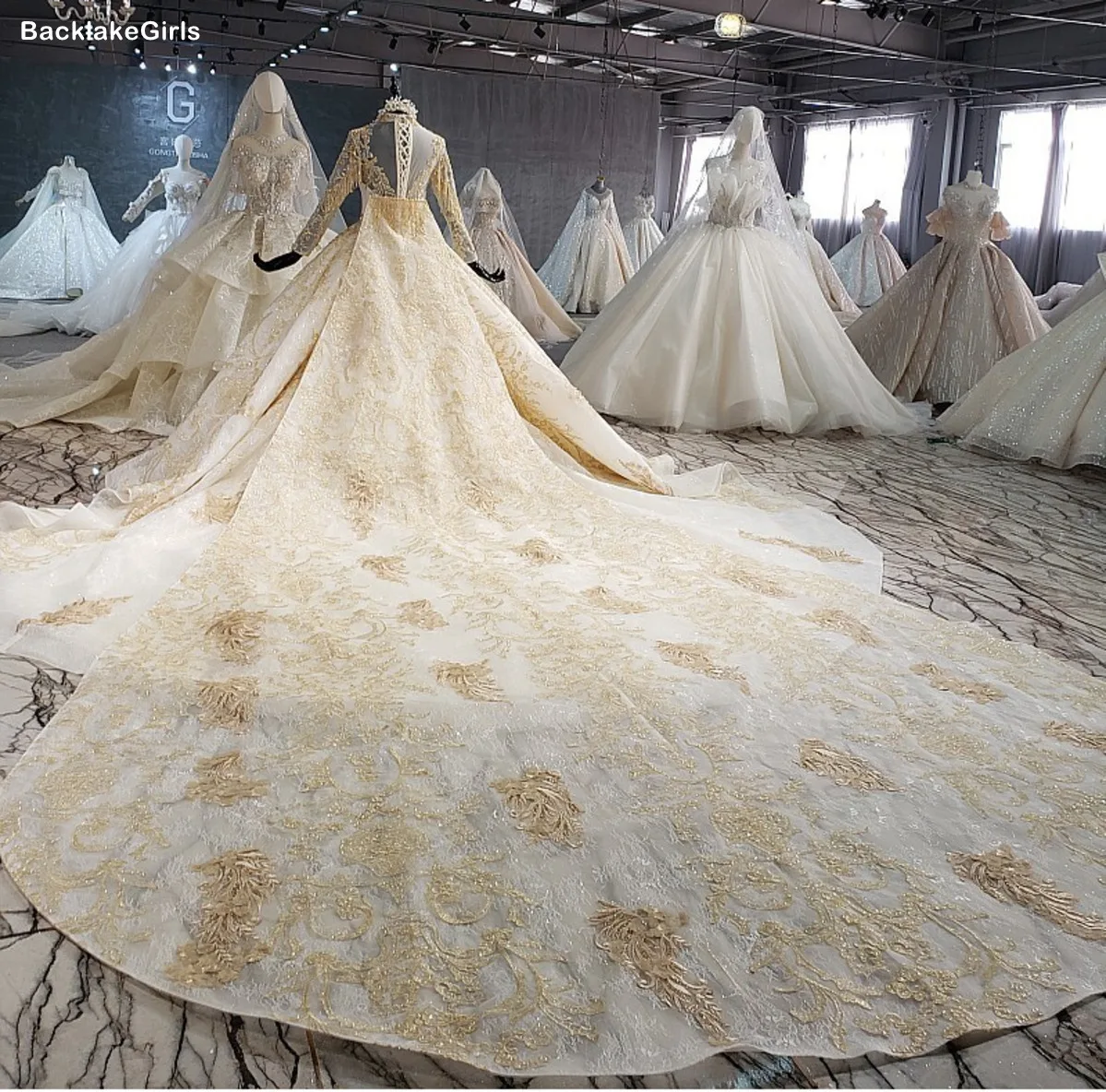 Свадебное платье 2020 свадебное бохо с длинным рукавом и v образным вырезом