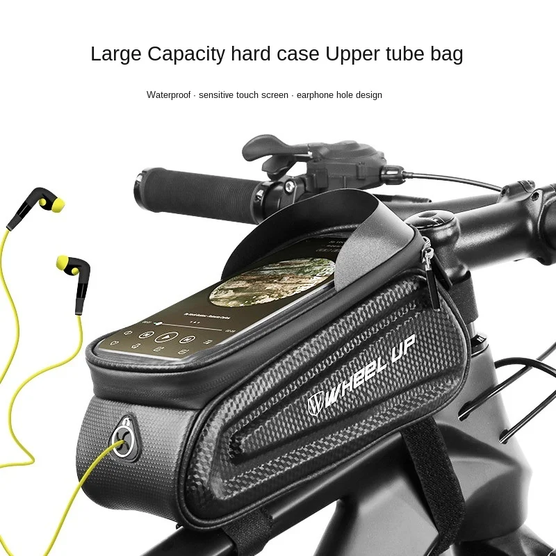 Cycling Bag Bicycle Bike Ba Front Cell Phone holder with Touchscreen Top Tube Cycling Reflective MTB bicycle accessories