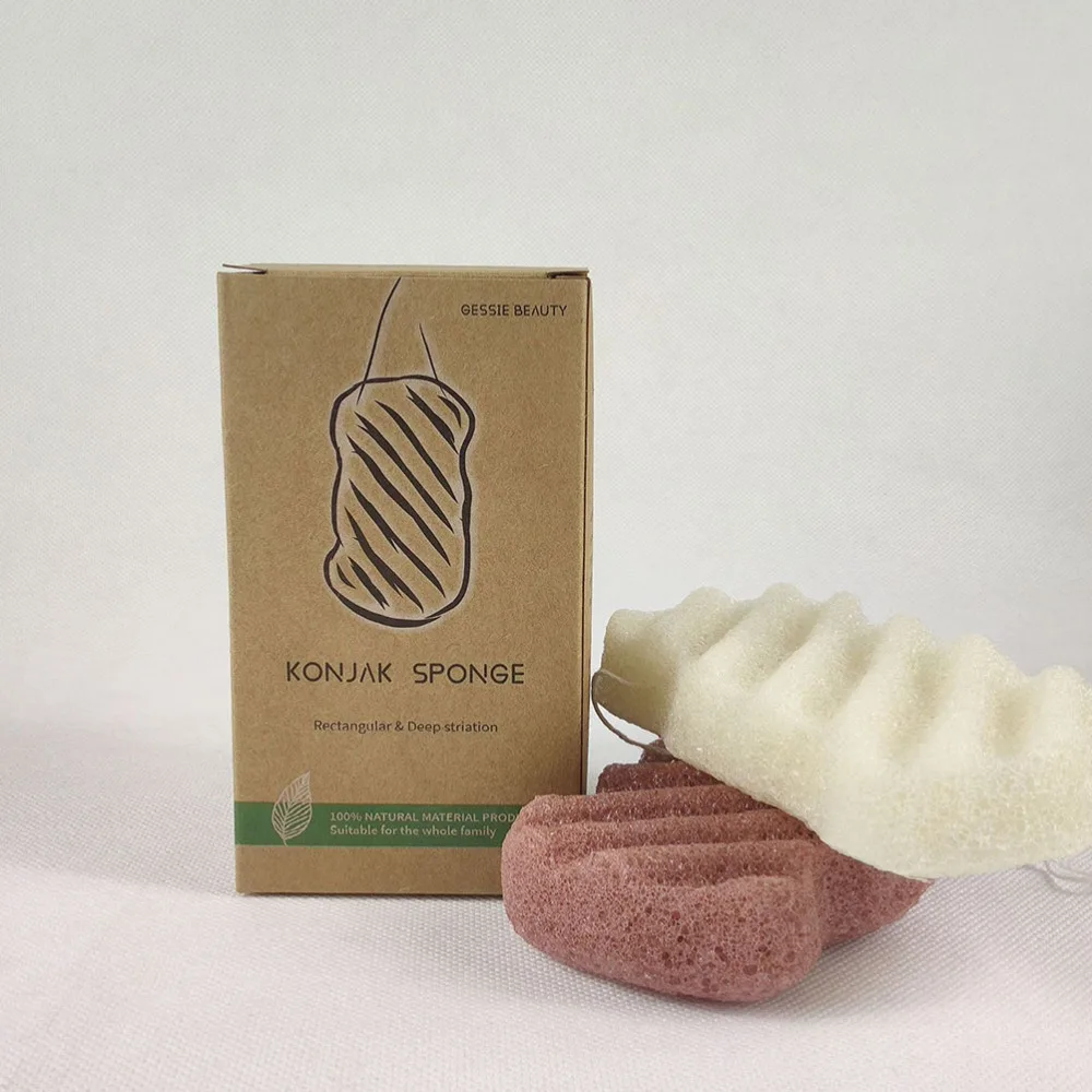 

2Pcs Facial Makeup Removal Sponge Face Cleansing Tool Exfoliating Sponges