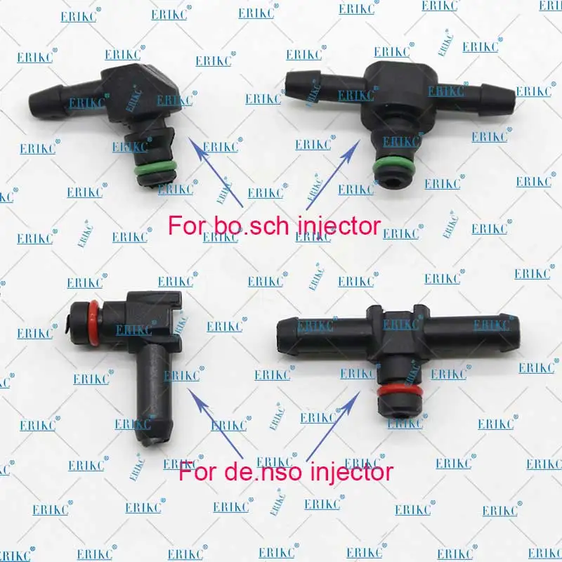 

Two-way Three-way Joint Pipe Diesel CR Fuel Injector Assy Return Oil Backflow Plastic for Bosch 110 Series for Denso