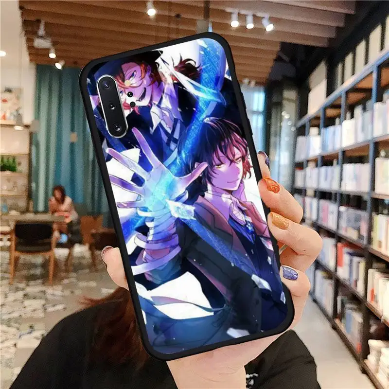 

anime bungou stray dog Phone Case for samsung galaxy a51 a52 a71 a50 a12 a72 a21s a70 s21 s20 fe s10 note 20 10 ultra plus coque