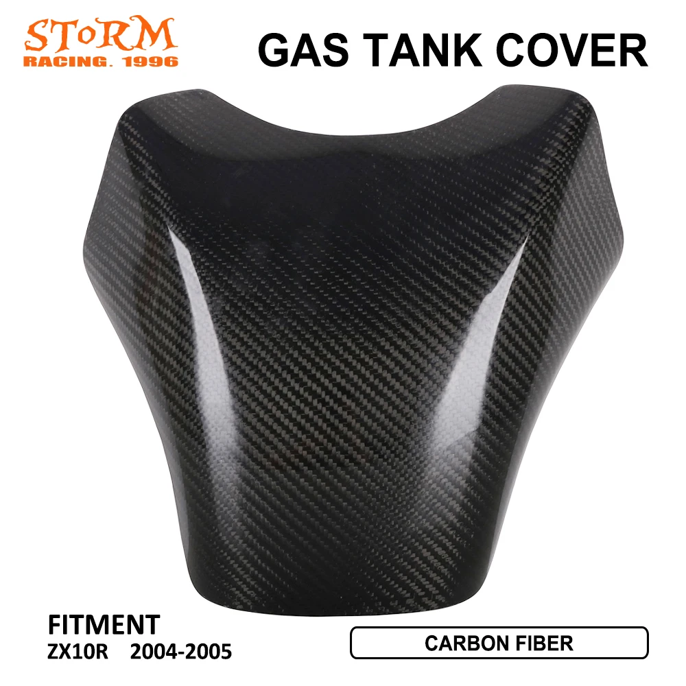 

Защитная Крышка Резервуара газа из углеродного волокна для мотоцикла, защита для KAWASAKI Ninja ZX-10R ZX10R ZX 10R 2004-2005 Motorcross