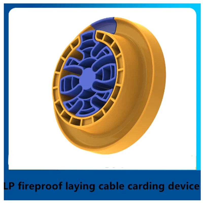 High quality networkCarding device Cable comb fireproof ABS plastic Generic cabling Category 5 and 6 network cables Laying c | Компьютеры