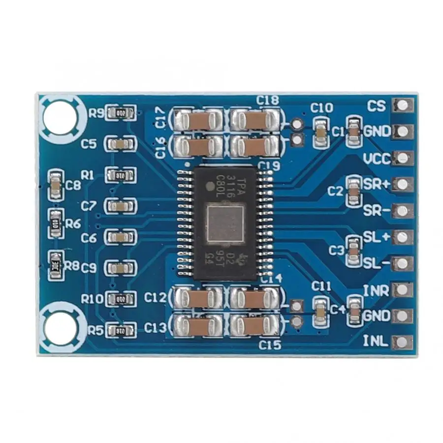 XH-M562 двухканальная Плата усилителя мощности мини плата цифрового класс D модуль