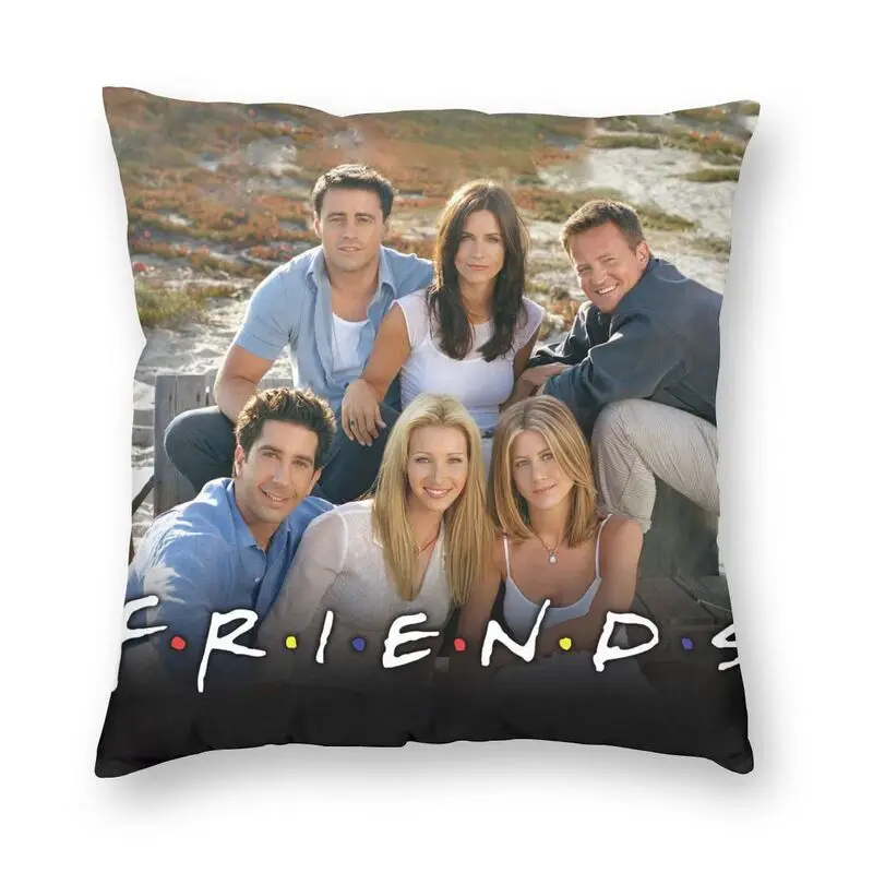 

Nordic Style Friends TV Show Poster Cushion Cover Sofa Living Room Square Pillow Case 45x45 Home Decoration