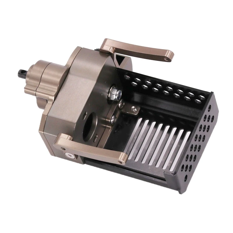 

SCX10 CNC Metal Front Motor Gearbox Transmission Box Set for 1/10 RC Crawler Car Axial SCX10 DIY Assembly Accessories