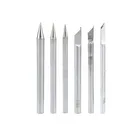 Наконечники для электропаяльника с внешним нагревом, 1 шт., сменная паяльная головка для электрических сварочных аппаратов мощностью 30 Вт, 40 Вт, 60 Вт