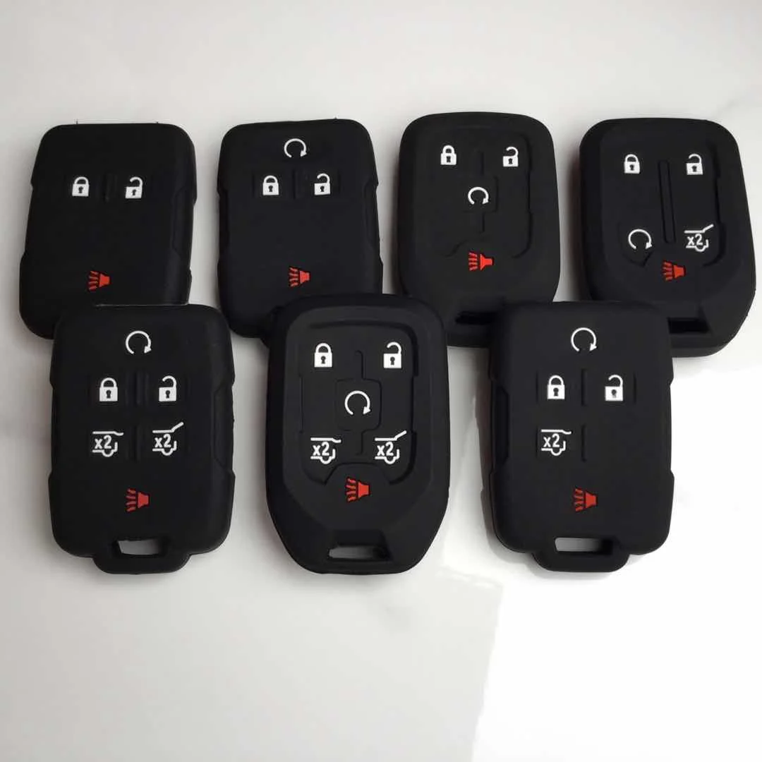 Для Buick Cadillac Chevrolet TAHOE GMC Yukon местности Silverado силиконовый пульт дистанционного