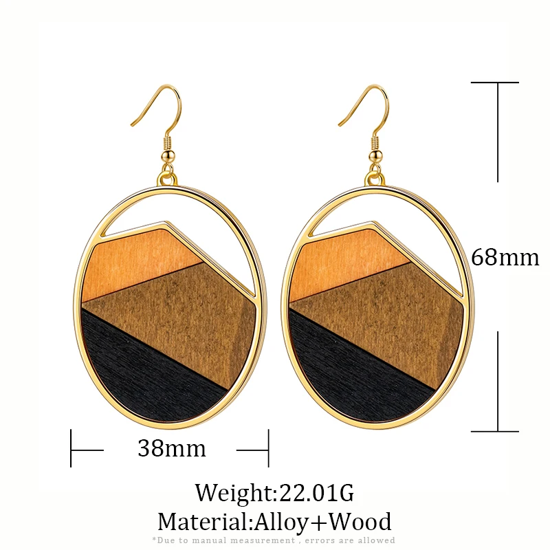 

Brown Fashion Vintage Earrings 2020 Geometric irregular Earrings For Women BOHO Acrylic Drop Earrings Coffee Earrings Jewelry