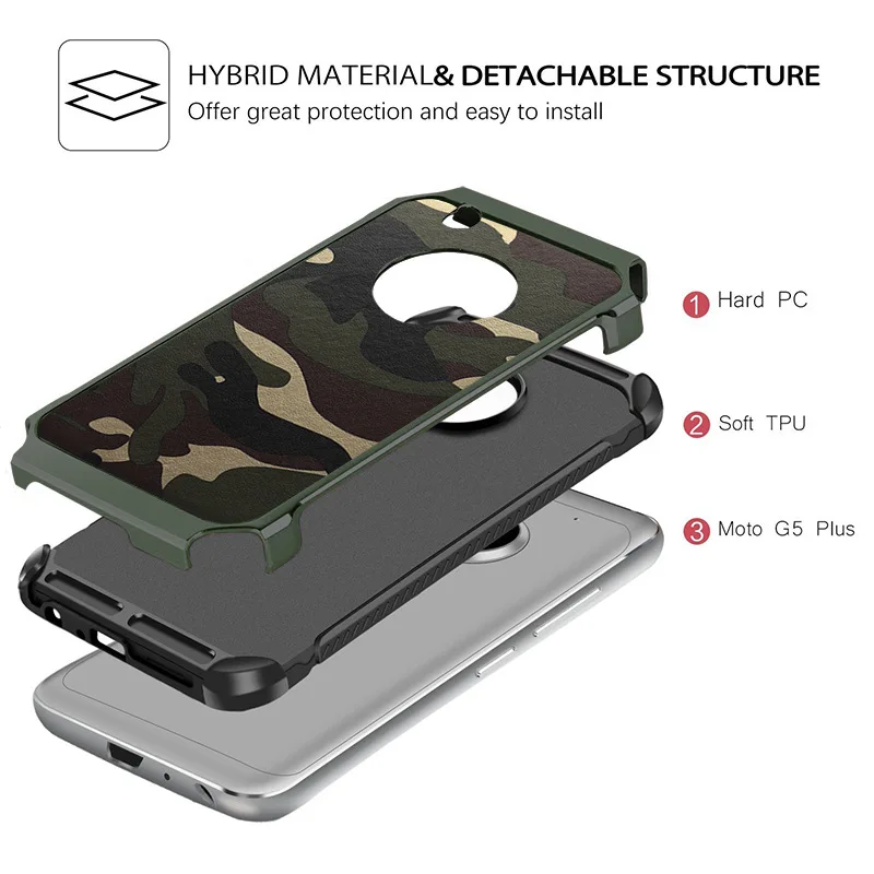 shockproof cover for motorola moto z2 play z2 force e4 e5 play moto g4 g5 g6 g7 plus g3 army camo camouflage armor phone cases free global shipping