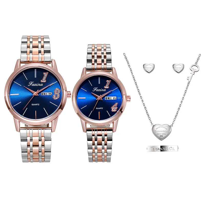 

Luxury Watches for Women Men 1314 Love Forever Fashion Stylish Wrist Watch 2020 Ladies Quartz Wristwatches Lover Couples Gifts