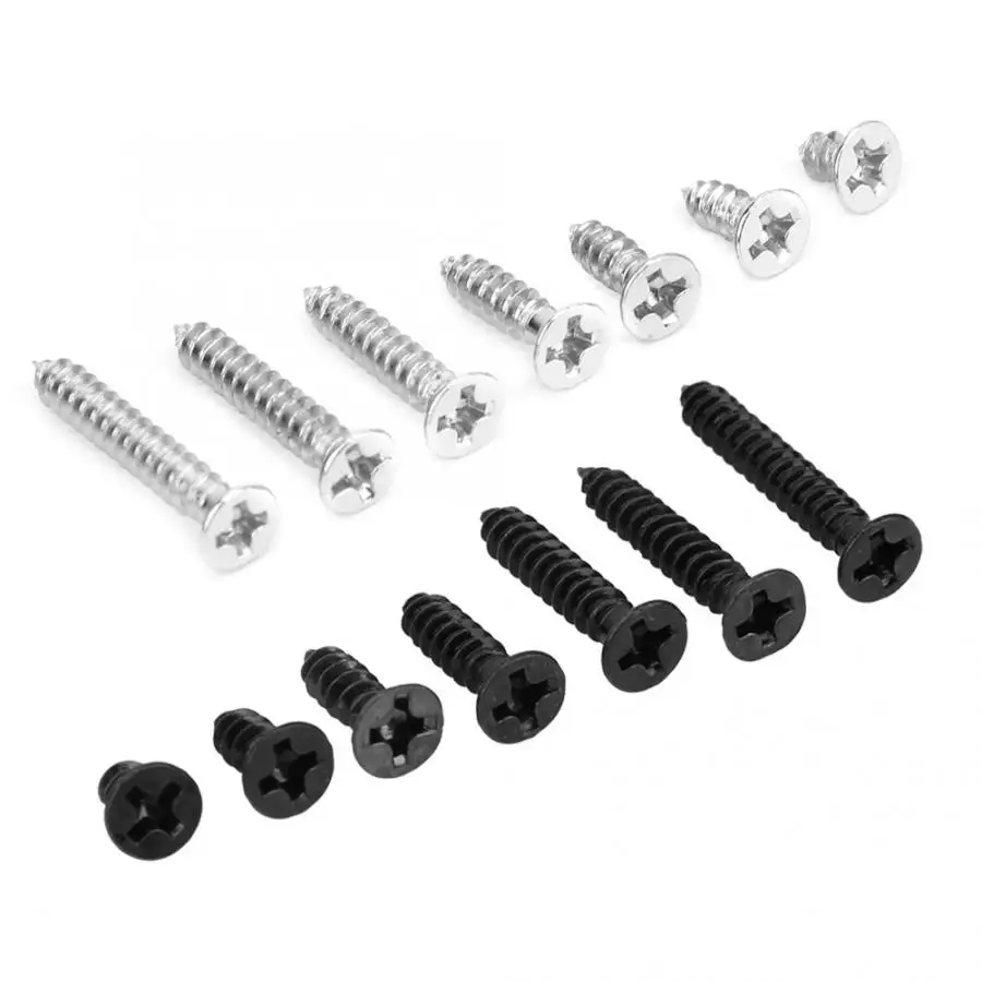 480Pcs M3x6/8/10/12/16/18/20 Carbon Steel Self-Tapping Screw Countersunk Head |