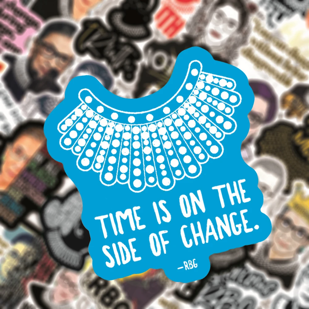 

D3362 Homegaga 50pcs Feminist Themed Cartoon Scrapbooking Decal Sticker For Guitar Laptop Luggage Fridge Graffiti Stickers