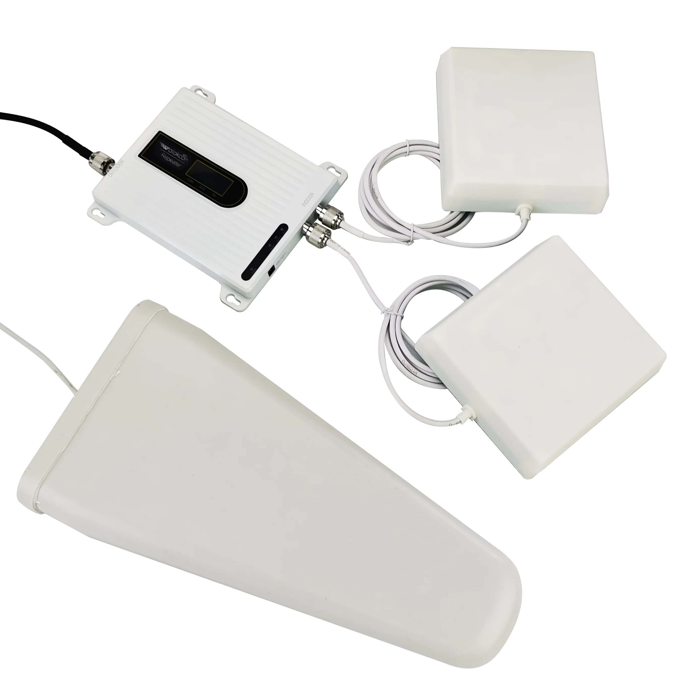 Mobile Zain-repetidor amplificador de celular, 2g, 3g, 4g, antena de comunicaci&oacute;n 900, 1800, 2100, con una o dos antenas-4