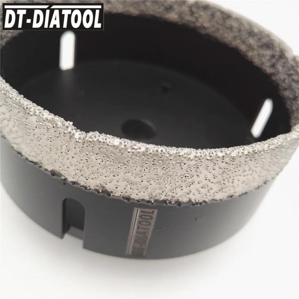 DT-DIATOOL вакуумной пайки алмазного сухого бурения коронки отверстие пилы M14 или 5/8-11 резьбовые сверла для керамической плитки фарфора
