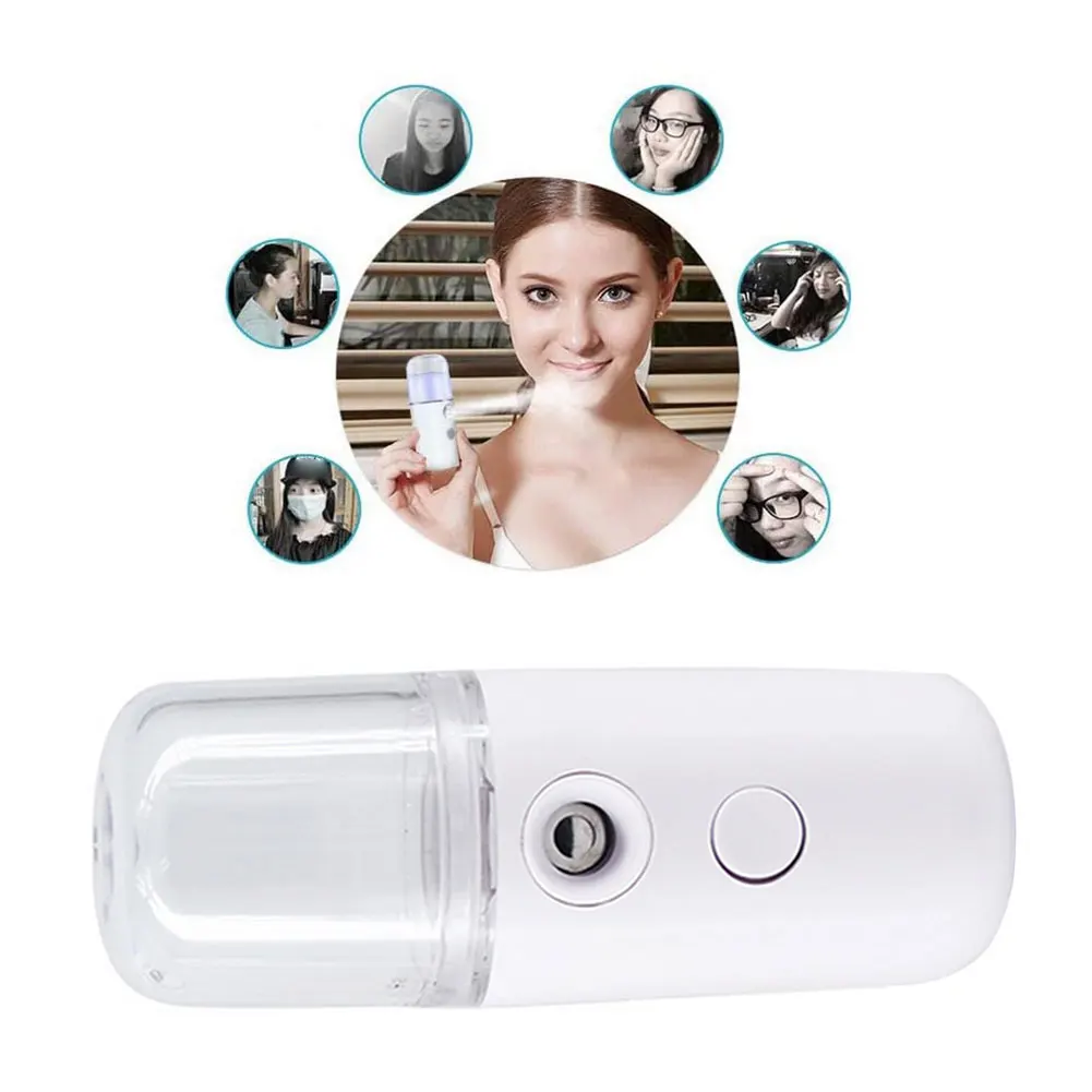 

Mini Nano Humidifier Face Steamer USB Nebulizer Face Moisturizer Hydrating Skin Care Women Facial Sprayer Beauty Care Disinfect