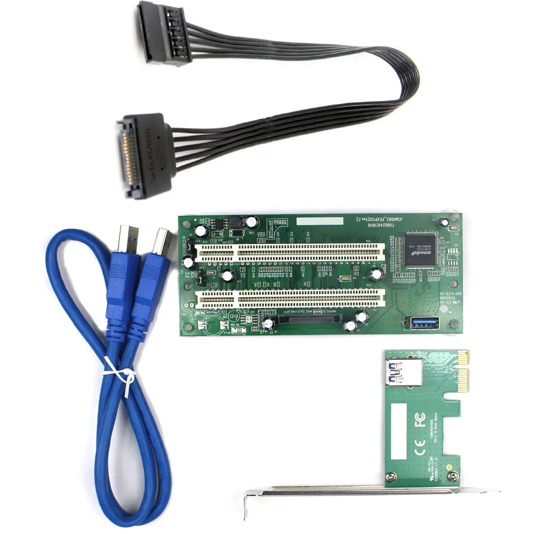 xt xinte pci e express x1 к двойному переходнику p