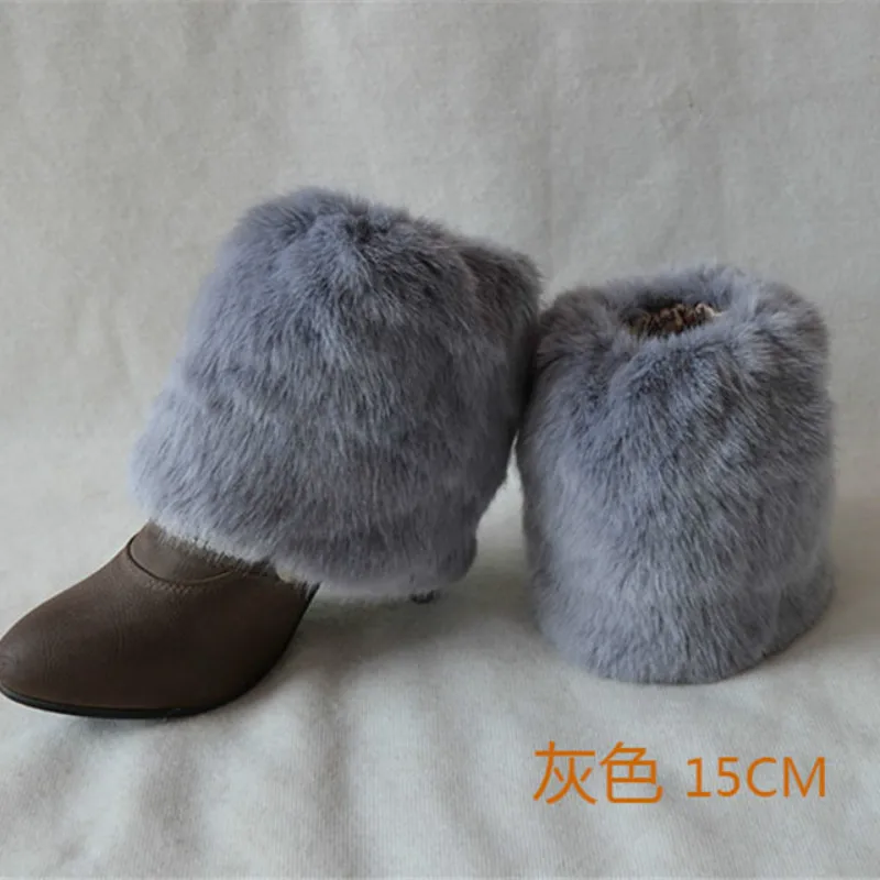 Носки для сапог из искусственного меха с плоскими манжетами носки до колена