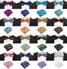 Классический свадебный галстук-бабочка, галстук-бабочка, Красный Мужской Свадебный галстук-бабочка, карманный квадратный носовой платок, набор для мужчин, горячая Распродажа