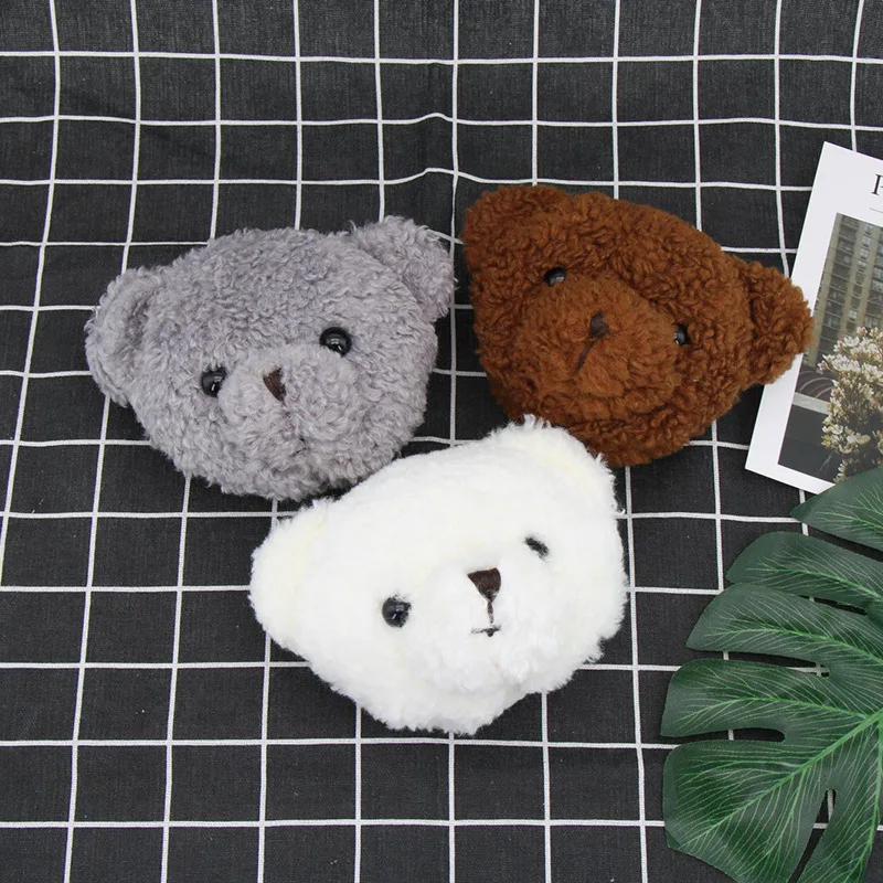 Сумка с медведем кошелек для монет новая бархатная сумка-мессенджер животными