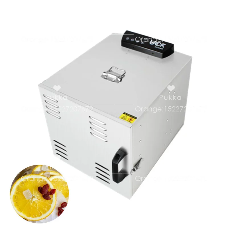 

6 Metal Trays Food Dehydrator Fruits Dryer Stainless Steel Food Dehydration For Jerky Herbs Meat Vegetable