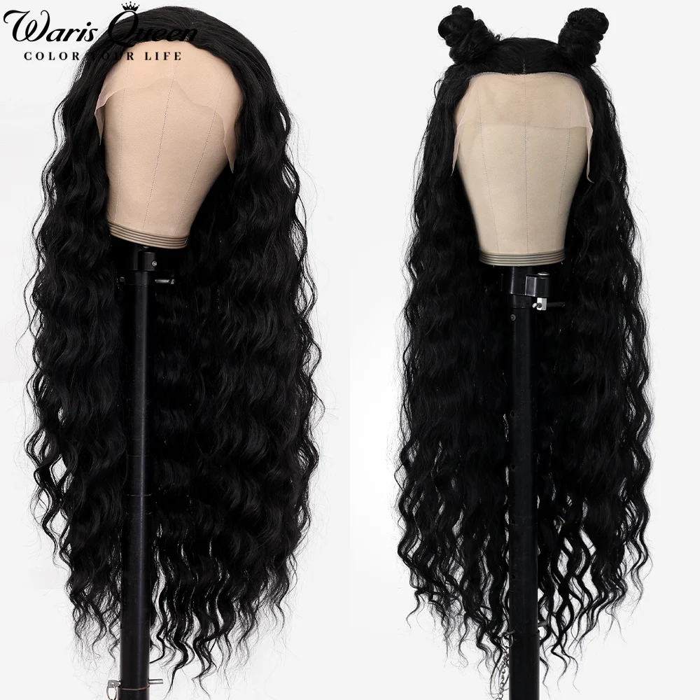 

лолита wig cosplay парики женские косплей для волос лолита волосы натуральные Парик для чернокожих женщин, на сетке, 34 дюйма, плотность 180