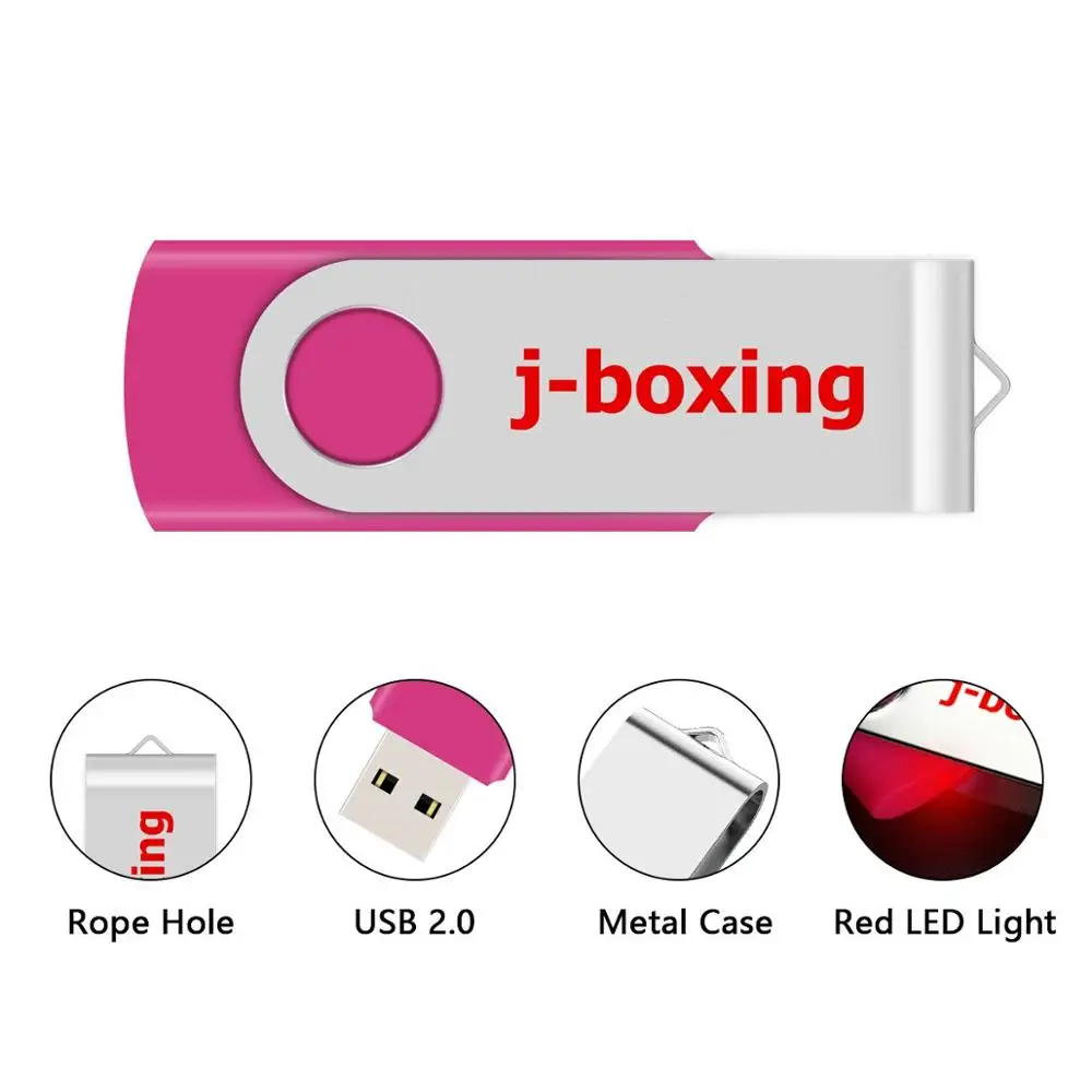 USB флеш накопитель J boxing в металлическом корпусе 16 ГБ|USB флэш-накопители| |