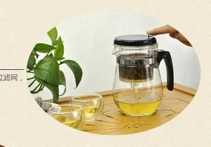 Чайный горшок элегантная чашка стеклянный цветочный чайник чайная Linglong