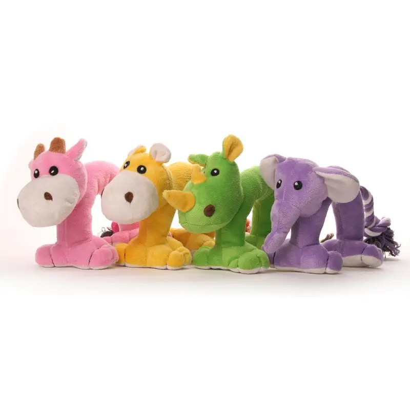 

094A Halloween Pet Toy Animal Shape Dumbbell Dog Sound Chew Toys Pets Supplies