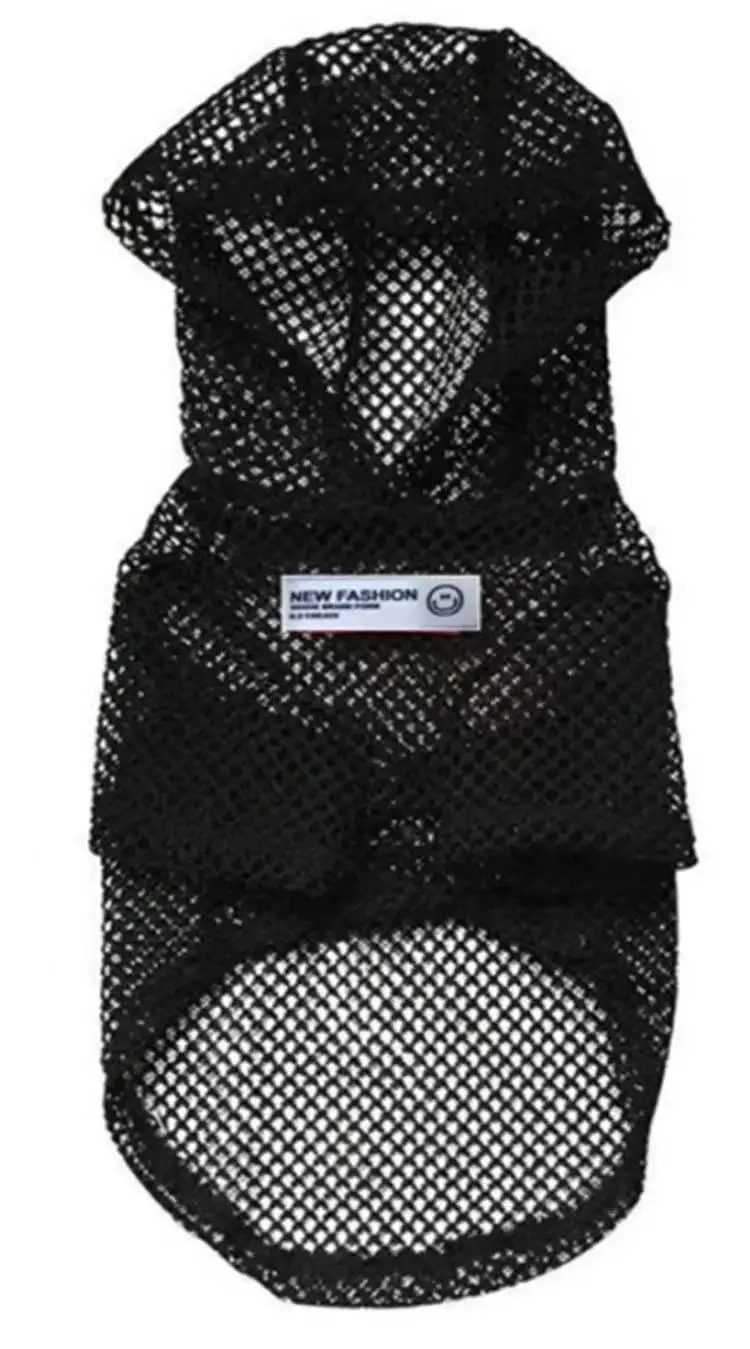 

Pet Summer Sun Protection Hoodie Small Dog Clothes Fashion Mesh Breathable Small And Medium-sized Teddy Puppy Cat Vest