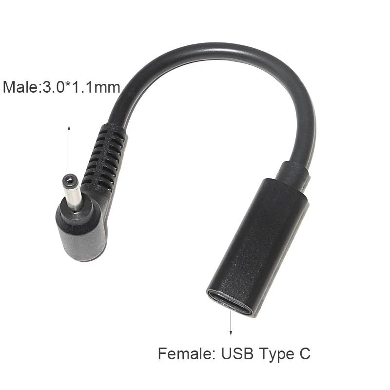 Зарядный кабель USB C для ноутбука шнур с Type до 3 0X1 1 мм адаптер питания постоянного