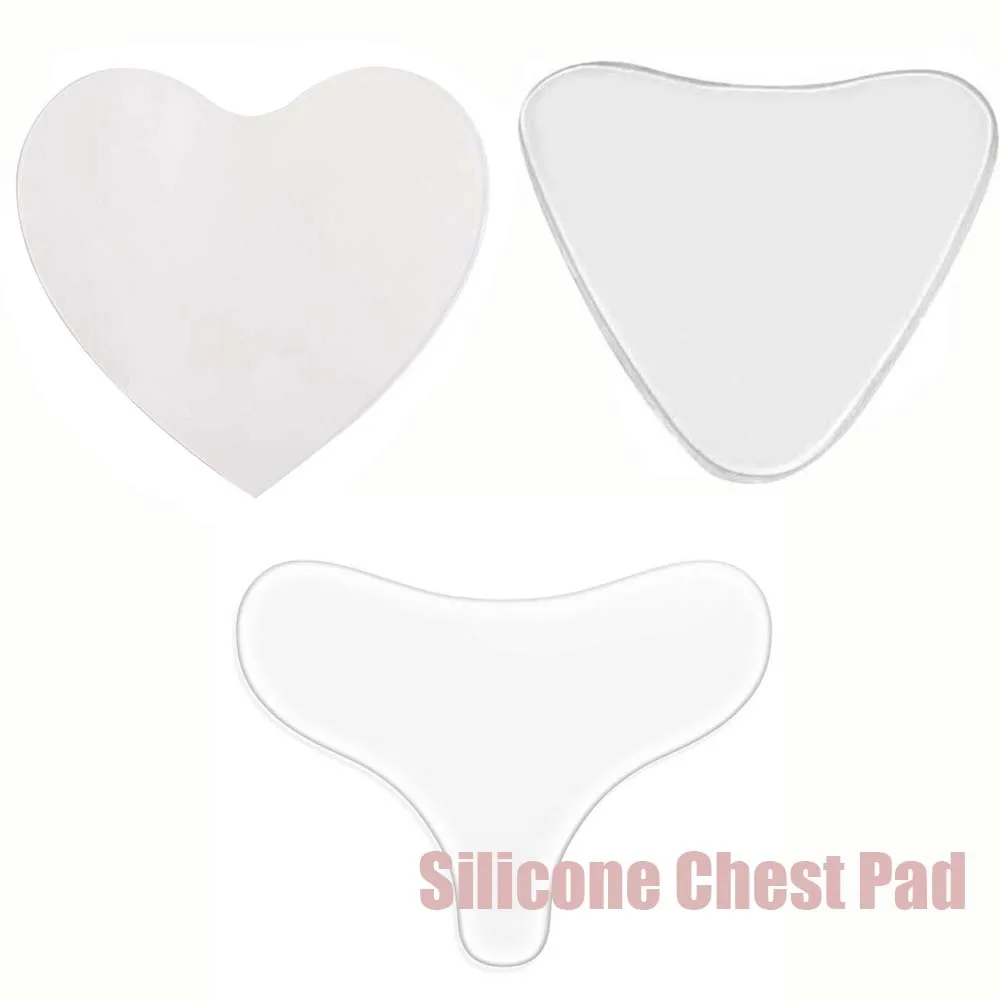 

Newest Reusable Anti Wrinkle Chest Pad Silicone Transparent Removal Patch Skin Care Anti Aging Breast Lifting Chest Flesh Patch
