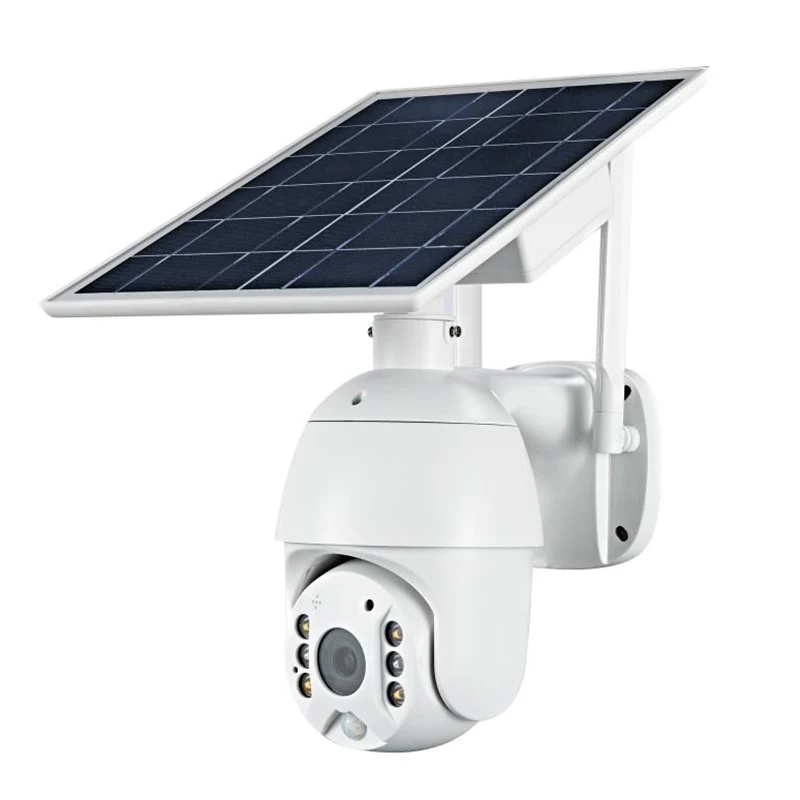 

Wifi Low Power Solar PTZ Camera 1080P Waterproof PIR Alarm Two-Way Voice Intrusion Alarm Outdoor Cameras CCTV Cameras