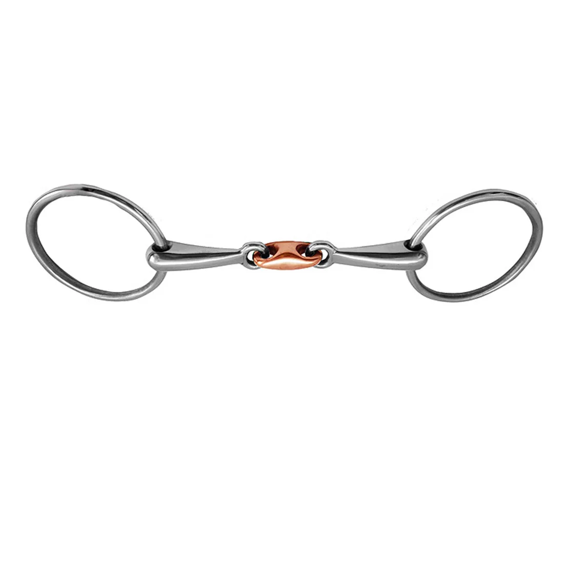 

Outdoor Mini Portable Training Equipment Snaffle Bit Loose Ring Stainless Steel Horse Durable Equestrian Supplies Accessories