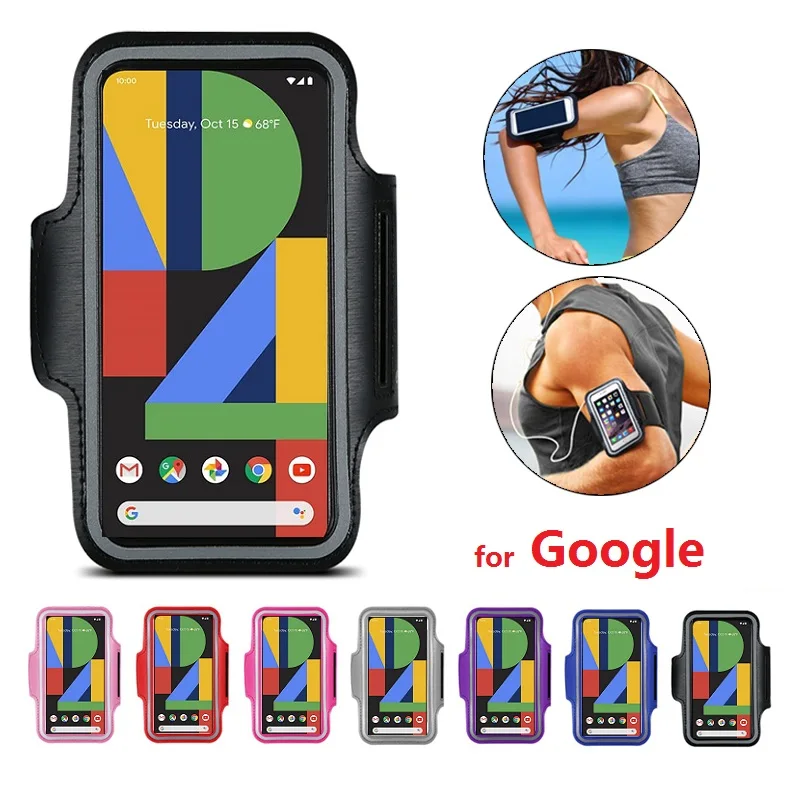 Чехол на руку для бега Нарукавники сумка чехол Google Pixel 4 3A 3 2 XL 2XL 3XL 3AXL 4XL браслет