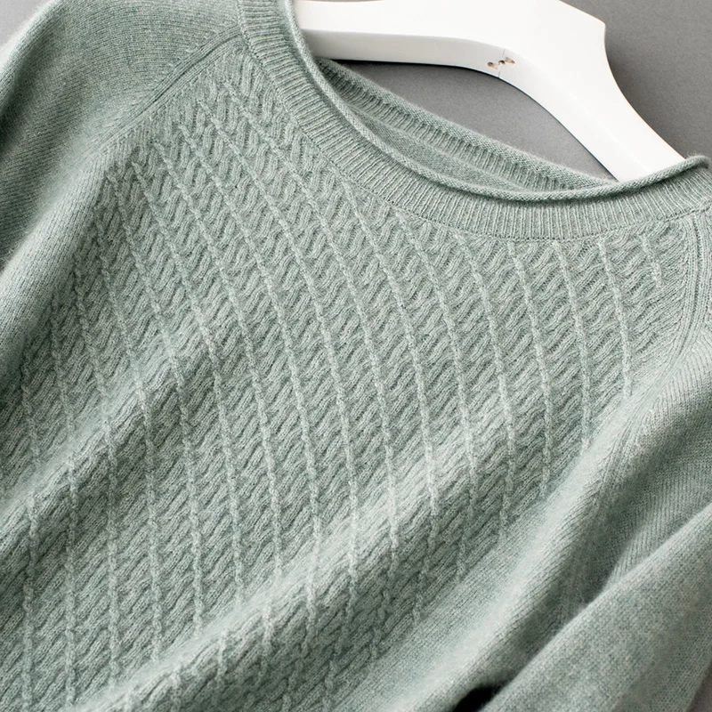 adohon 2020 woman winter 100% Cashmere sweaters and autumn knitted Pullovers High Quality Warm Female thickening O-neck