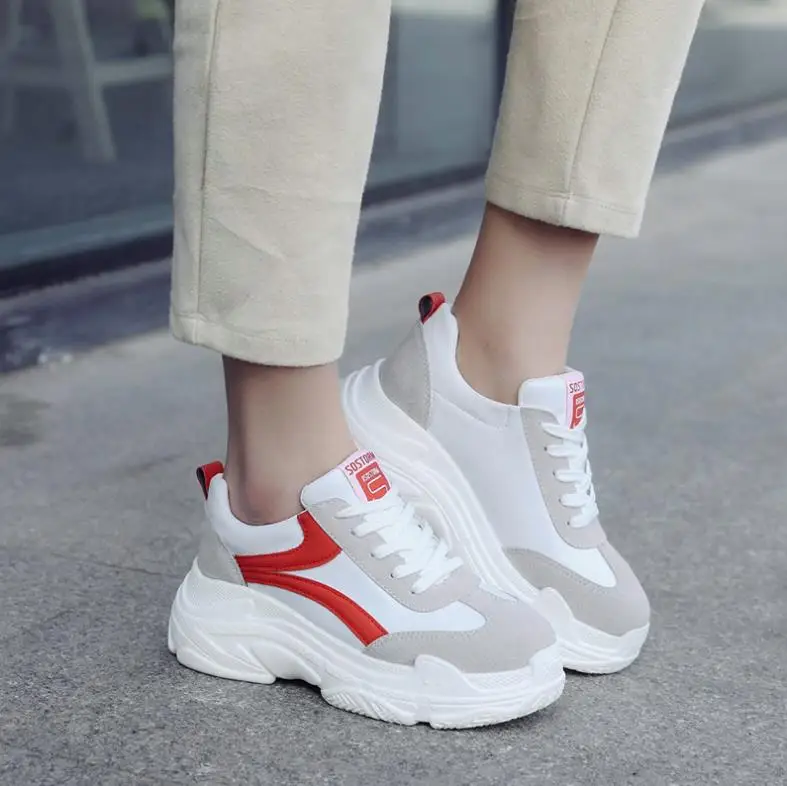 Женские кроссовки на платформе модные разноцветные баскетбольные для улицы