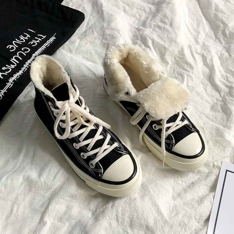 Женская обувь на меху теплая Повседневная дышащая Tenis Feminino Zapatos Mujer зима