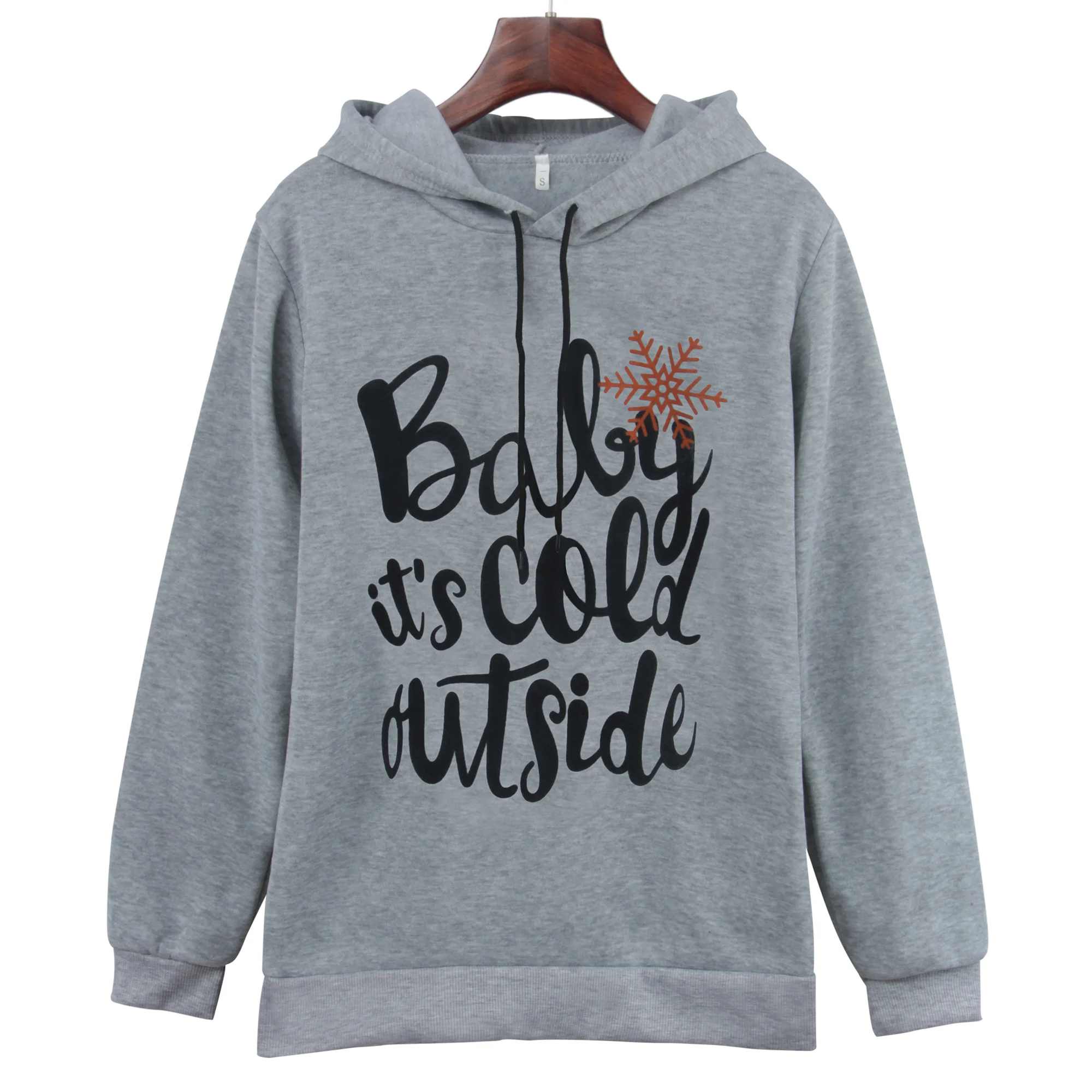 

Comfortable Street women's pullover printed hoodie fashion street photo shoot long sleeve women's hoodie