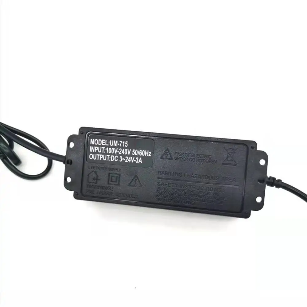 Адаптер питания Регулируемый AC к DC 3V-12V 3V-24VLighting аксессуары дисплей экран