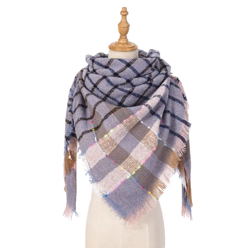 

VIANOSI 2020 Winter Scarf Women Warm Foulard Scarves Fashion Blanket Luxury Brand Shawls Cashmere Bufandas Hombre