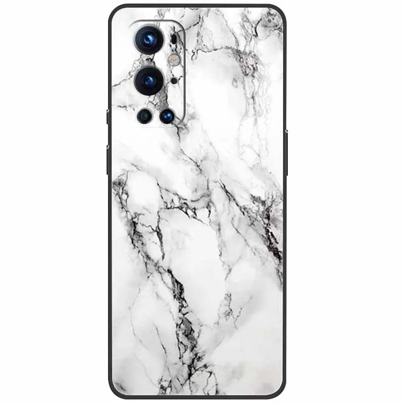 for oneplus 9 pro case print marble soft silicone tpu phone cases for oneplus 9rt 9 9r cover funda for oneplus9 19 capa para free global shipping