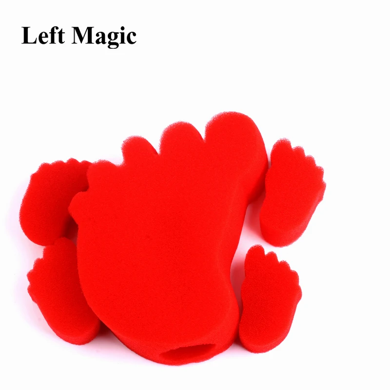 5 шт. = 1 комплект Новое поступление волшебная губка меняющая ноги волшебные трюки